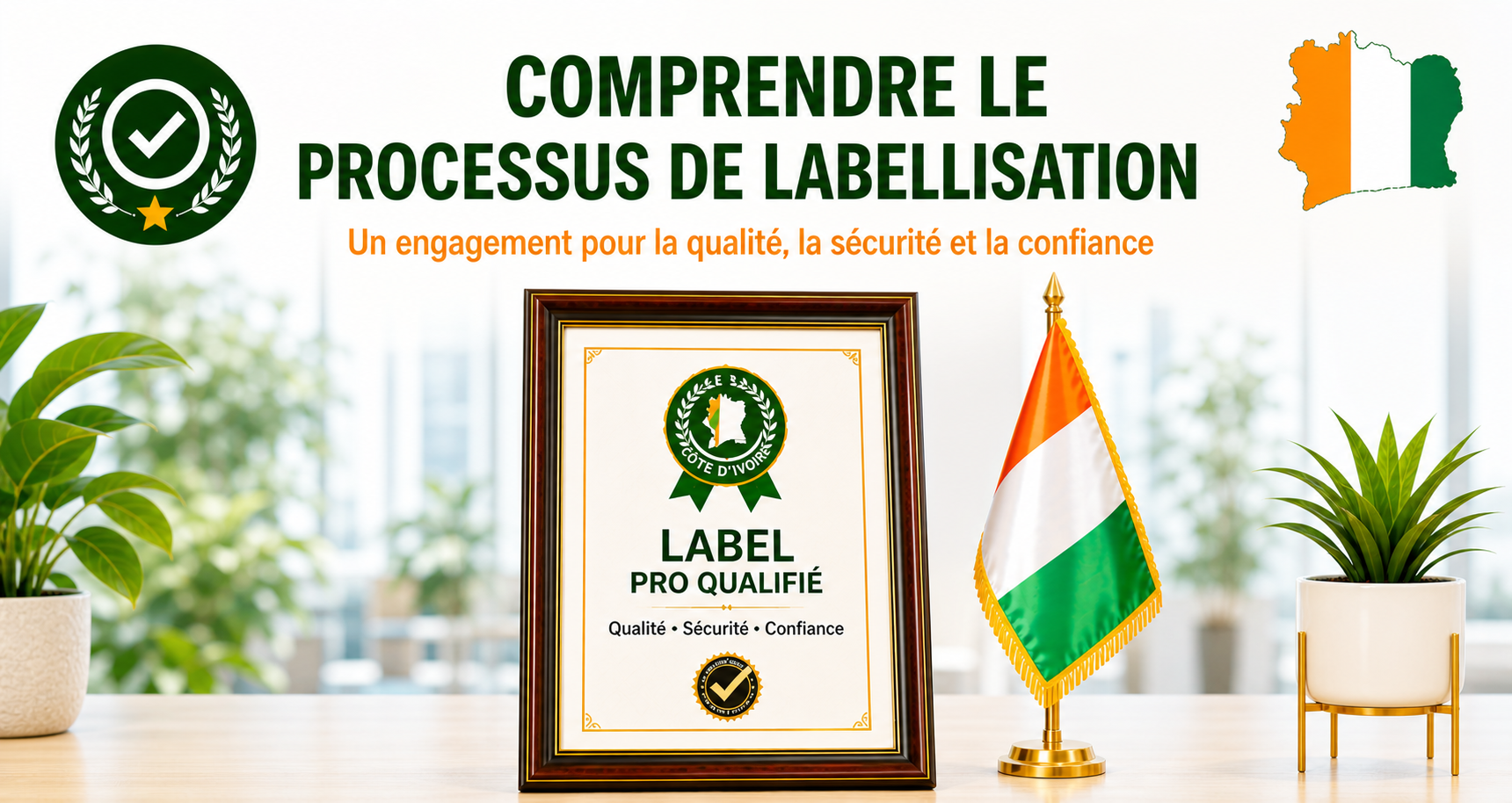 Label qualité PRO QUALIFIÉ en Côte d’Ivoire